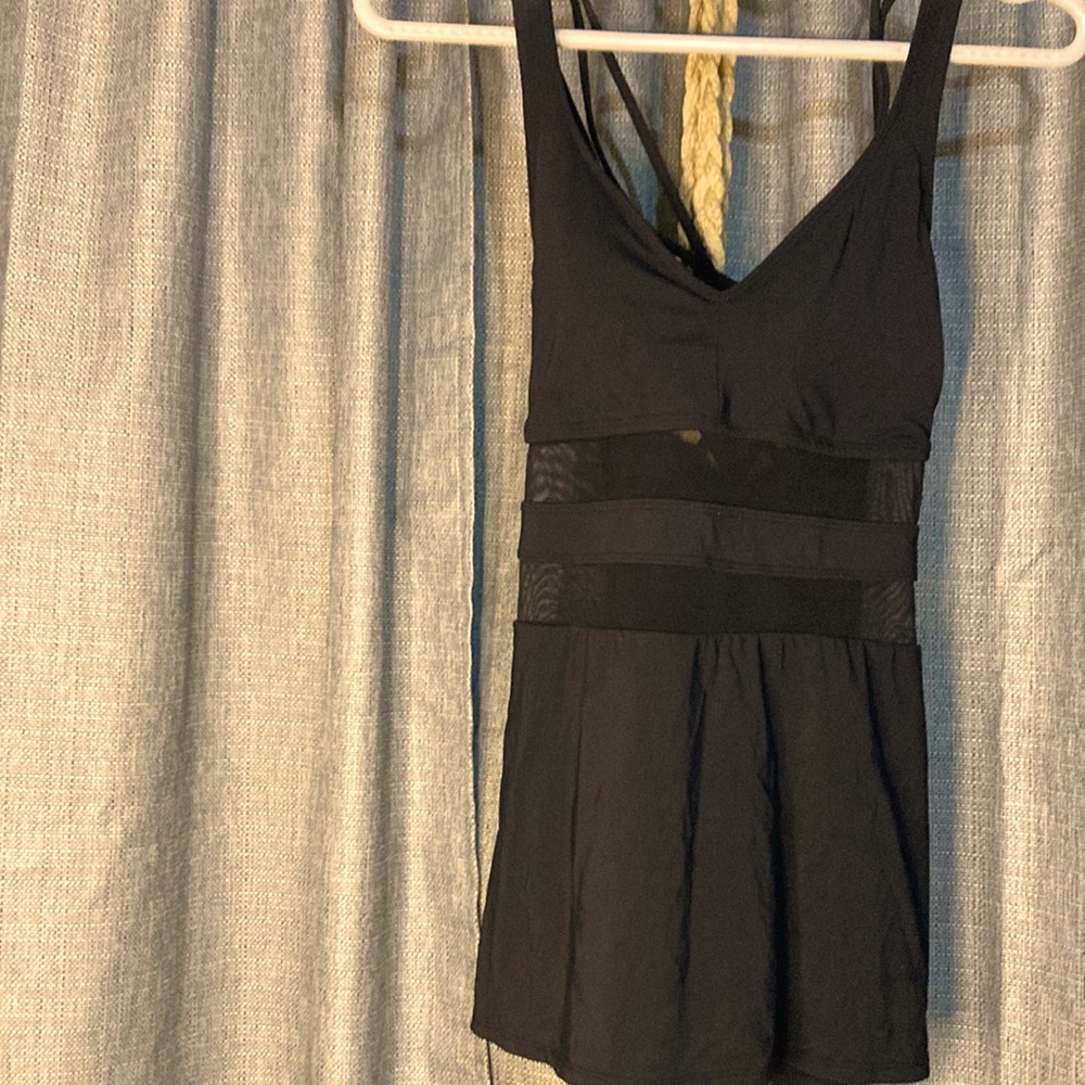 Black swim suit